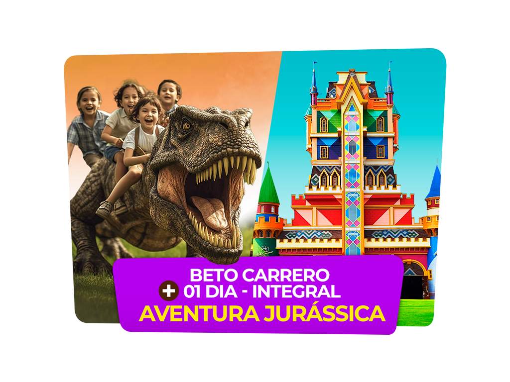 Passaporte + Aventura Jurássica